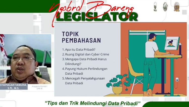 Webinar Series Ngobrol Bareng Legislator Bagikan Tips Dan Trik Lindungi