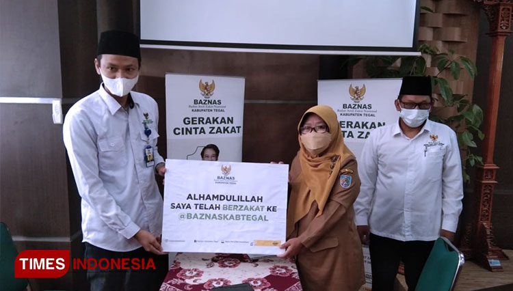 Baznas Kabupaten Tegal Kumpulkan ZIS Rp 4 1 M Fokus Untuk Warga Miskin