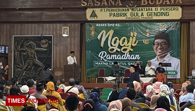 Jelang Akhir Ramadan Faisol Riza Ajak Masyarakat Di Probolinggo Ngaji