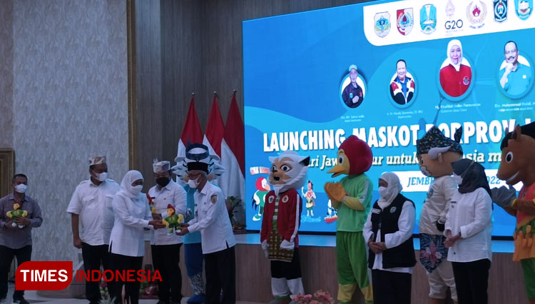 Hadiri Peluncuran Maskot Porprov Vii Bupati Bondowoso Kami Sudah