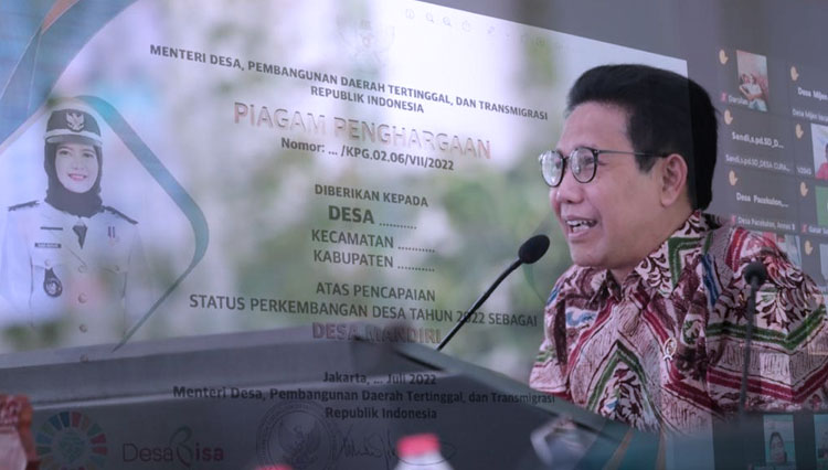 Gus Halim Buka Blokir Alokasi Dana Desa Persen Dalam Tahap Pengajuan