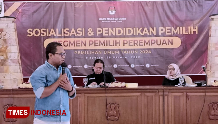 KPU Jatim Ajak Perempuan di Magetan Aktif Sukseskan Pemilu Serentak