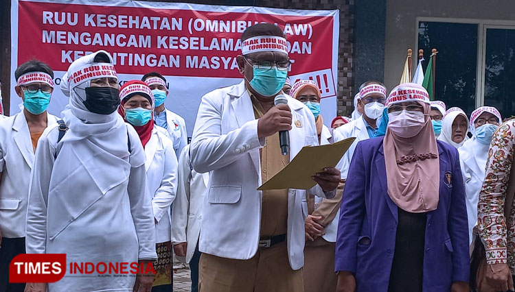 6 Organisasi Profesi Kesehatan Jombang Kompak Tolak RUU Kesehatan