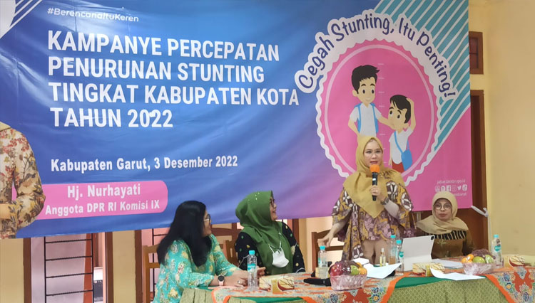 Sosialisasi Penurunan Stunting Dpr Ri Edukasi Warga Garut Soal Nutrisi