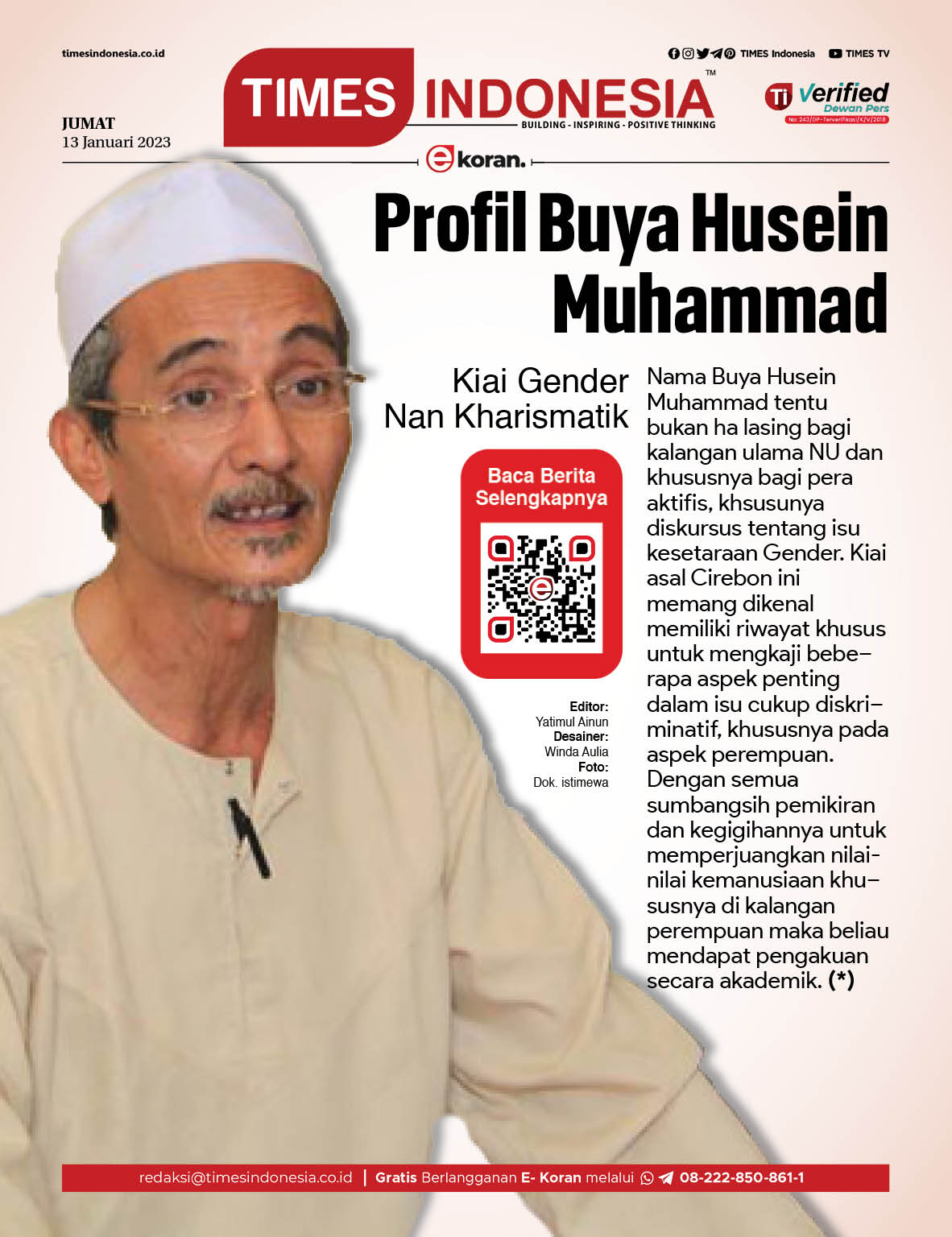 Edisi Jumat Januari E Koran Bacaan Positif Masyarakat