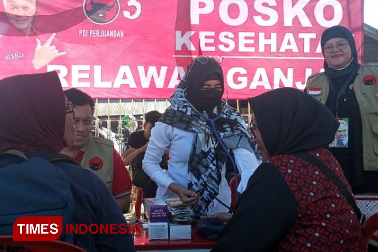 Ganjar Pranowo Di Sidoarjo Pdi Perjuangan Buka Posko Layanan Kesehatan