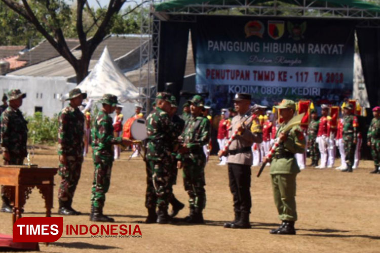 TMMD Di Kota Kediri Bantu Percepatan Pembangunan TIMES Indonesia