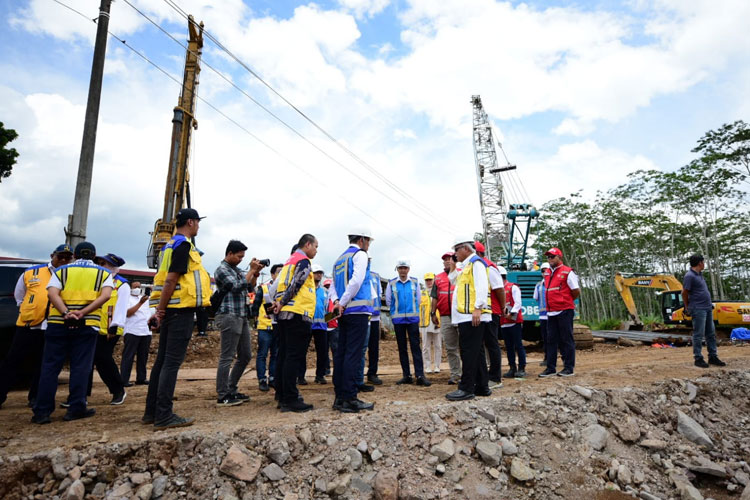 Tinjau Tol Yogyakarta Bawen Menteri PUPR RI Kuartal I 2025 Ruas