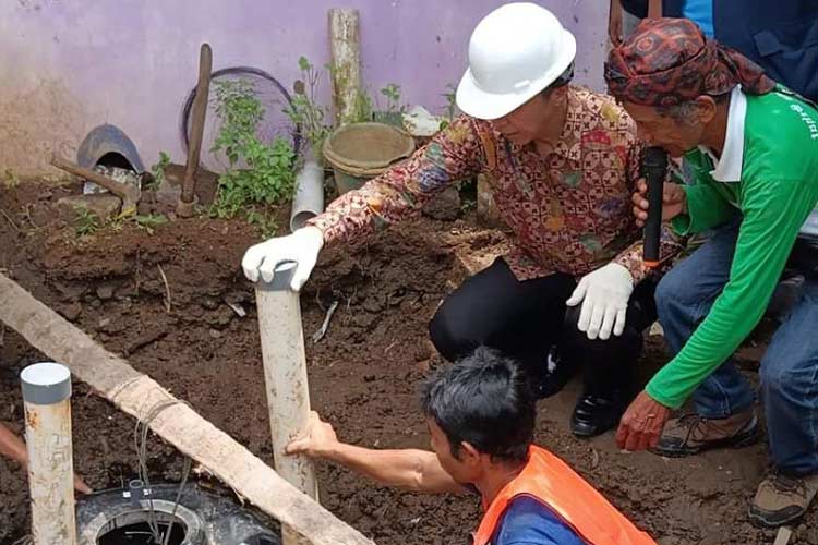 Program Sanitasi Tangki Septik Di Pangandaran Fokus Di 5 Kecamatan