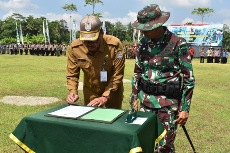 Kodim Cilacap Buka TMMD Wujudkan Percepatan Pembangunan TIMES Indonesia