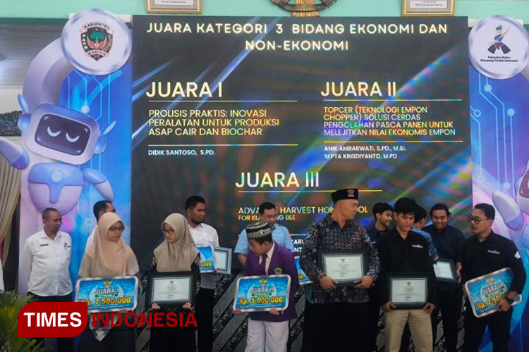 Inovasi Baru Mahasiswa Teknik Elektro Unipma Juara Di Lomba Inotek