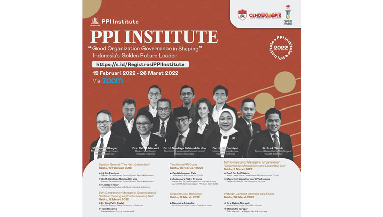Kegiatan PPI Institute yang akan diadakan pada 19 Februari-26 Maret 2022 oleh PPI Dunia. (Foto: PPI Dunia for TIMES Indonesia)