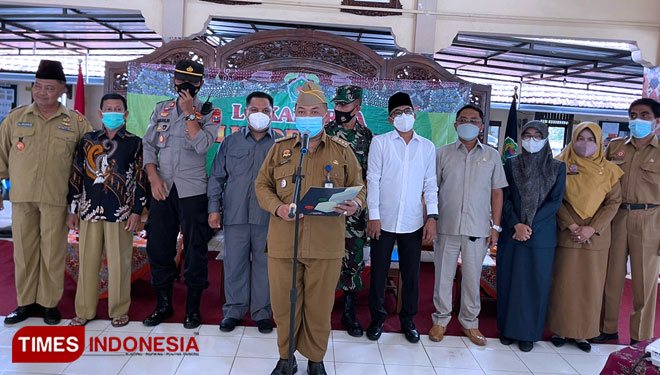 Camat Kota dan DPRD Pamekasan Deklarasikan Pilkades Damai