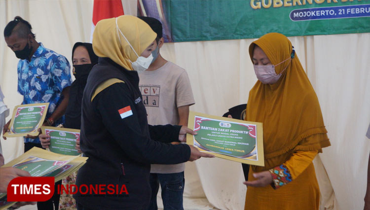 Zakat Produktif Baznas Jawa Timur Sasar 150 Penerima di Kabupaten Mojokerto