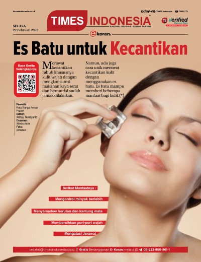 Edisi Selasa, 22 Februari 2021: E-Koran, Bacaan Positif Masyarakat 5.0