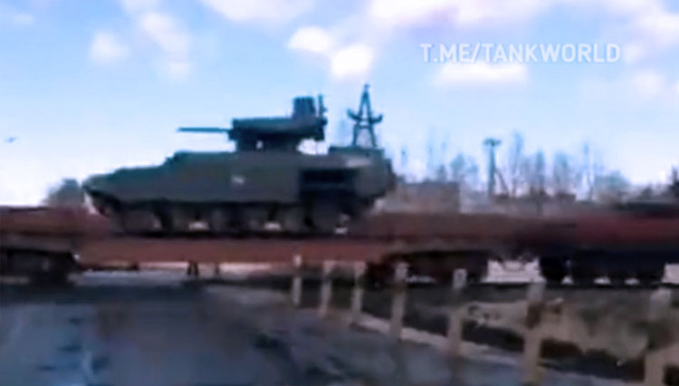 Rusia Terjunkan Tank Terminator Mendekati Ukraina
