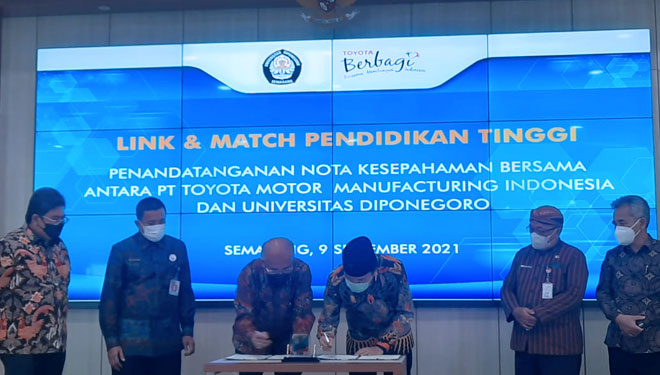 Kesepakatan pendampingan IKM Purbalingga. (FOTO : Humas Pemkab Purbalingga For TIMES Indonesia)