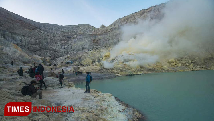 Taman Wisata Alam TWA Kawah Ijen Banyuwangi. (Foto: Rizki Alfian/ TIMESIndonesia)