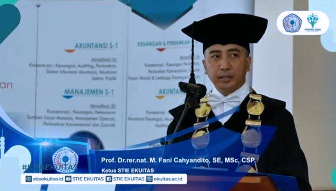 Prof. Fani Cahyandito Terpilih Jadi Ketua ISEI Bandung