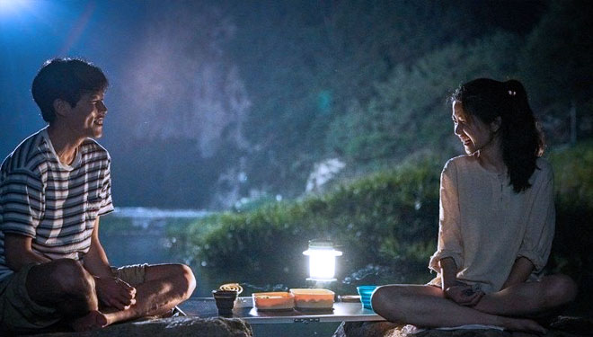 Salah satu adegan dalam film Little Forest (Foto: hancinema.net)