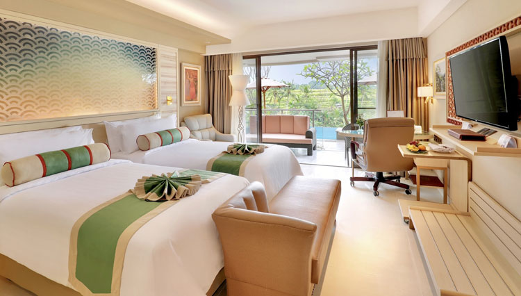 Deluxe room pool Access of SereS Hotel, Ubud. (Photo: SereS Hotel)