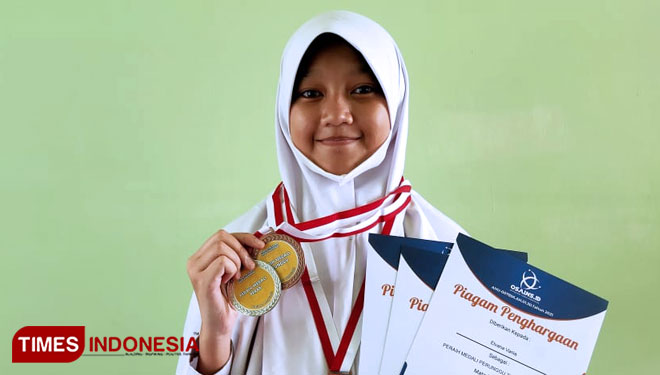Lagi, Santri SMPIT Al Uswah Tuban Borong Enam Medali di Osains Indonesia