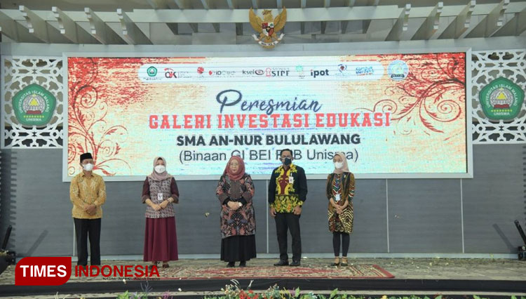Peresmian Galeri Investasi Edukasi SMA Annur Bululawang sebagai Mitra Binaan GI. (FOTO: AJP TIMES Indonesia)