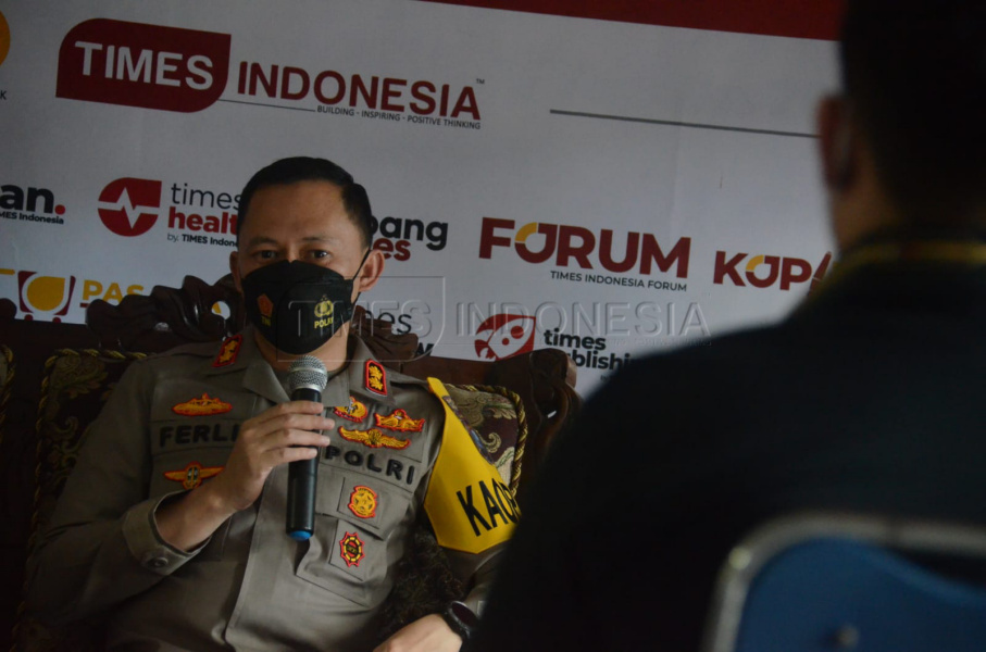 Kapolres Malang Silaturahim Ke TIMES Indonesia