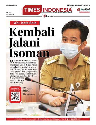 Edisi Senin, 7 Maret 2022: E-Koran, Bacaan Positif Masyarakat 5.0