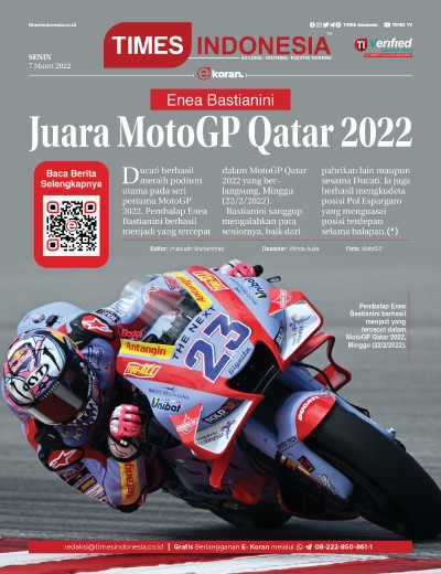 Edisi Senin, 7 Maret 2022: E-Koran, Bacaan Positif Masyarakat 5.0