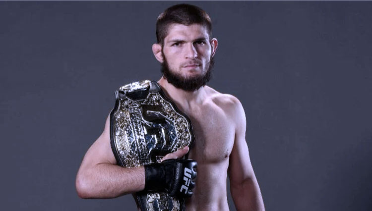 Mantan juara UFC Khabib Nurmagomedov. (FOTO: asset.indosport.com)