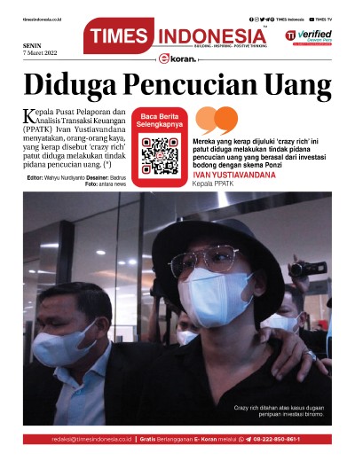 Edisi Senin, 7 Maret 2022: E-Koran, Bacaan Positif Masyarakat 5.0