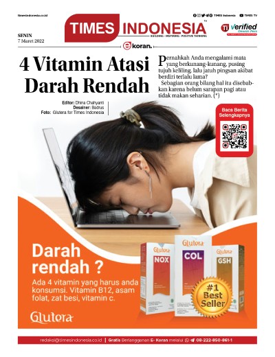 Edisi Senin, 7 Maret 2022: E-Koran, Bacaan Positif Masyarakat 5.0