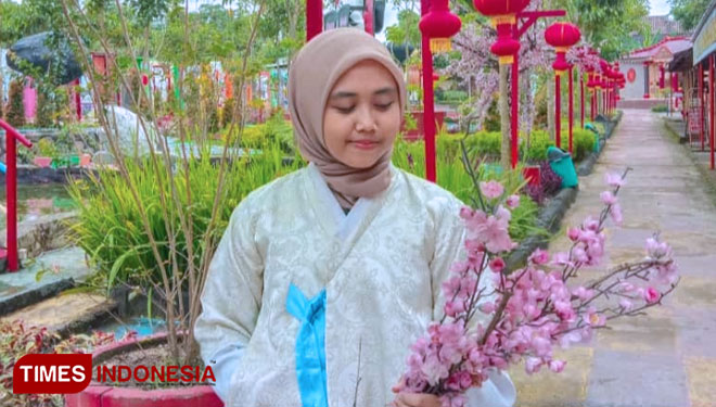 Indawati, Mahasiswa Tadris Bahasa Inggris IAIN Madura.(Foto: Akhmad Syafi'i/TIMES Indonesia)