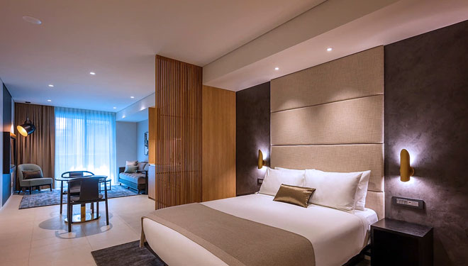 Kamar mewah SKYE Suites Sydney.(Dok.Crown Group)