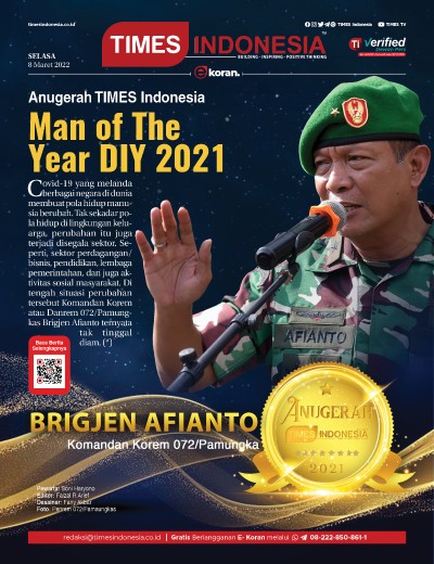 Edisi Selasa, 8 Maret 2022: E-Koran, Bacaan Positif Masyarakat 5.0