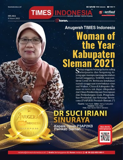 Edisi Selasa, 8 Maret 2022: E-Koran, Bacaan Positif Masyarakat 5.0