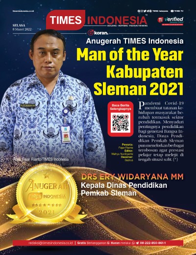 Edisi Selasa, 8 Maret 2022: E-Koran, Bacaan Positif Masyarakat 5.0