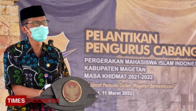 Hadiri Pelantikan Pengurus Cabang PMII Magetan, Ini Kata Bupati - TIMES ...