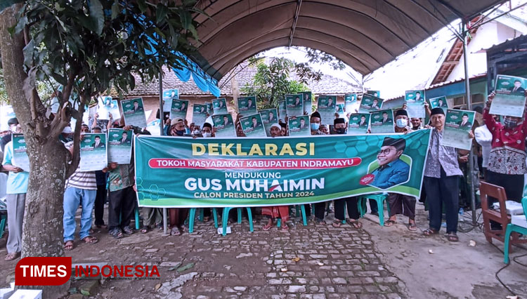 Tokoh Masyarakat Indramayu Deklarasi Dukung Gus Muhaimin pada Pilpres 2024
