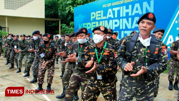 Tempa Militansi Kader Banser, GP Ansor Banyuwangi Gelar PKL dan Susbalan