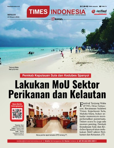 Edisi Minggu, 13 Maret 2022: E-Koran, Bacaan Positif Masyarakat 5.0