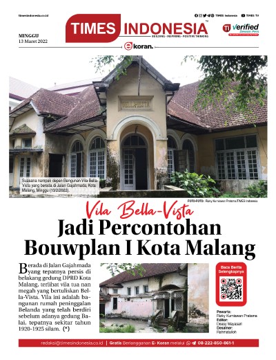 Edisi Minggu, 13 Maret 2022: E-Koran, Bacaan Positif Masyarakat 5.0