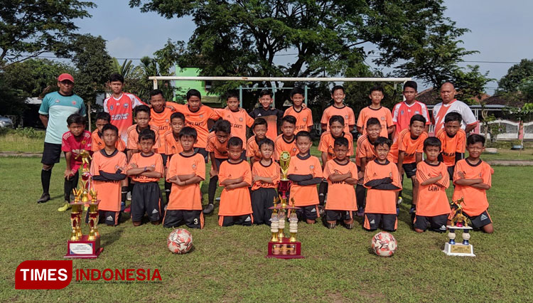 Skuad SSB Lawu Sakti Magetan. (Foto: Aditya Candra/TIMES Indonesia)