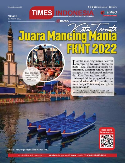 Edisi Minggu, 13 Maret 2022: E-Koran, Bacaan Positif Masyarakat 5.0