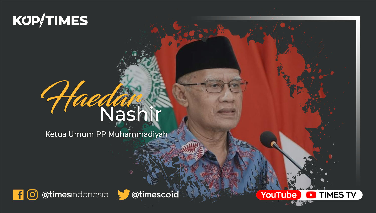 Haedar Nashir, Ketua Umum PP Muhammadiyah