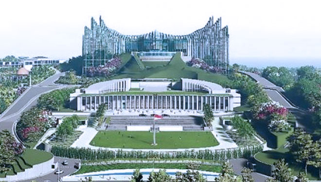 Istana Negara IKN Nusantara Dibangun di Dataran Tertinggi