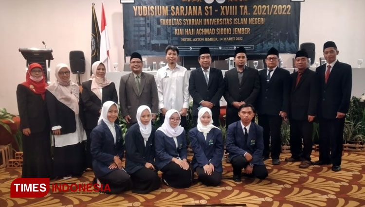 Mahasiswa Syariah UIN KHAS Jember Gelar Yudisium, Ini Pesan Dekan Yang ...