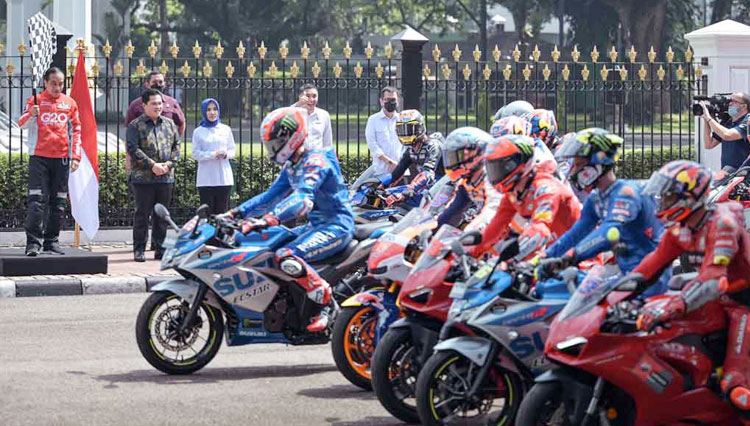 Hari Ini, Presiden Jokowi Nonton Langsung MotoGP di Mandalika