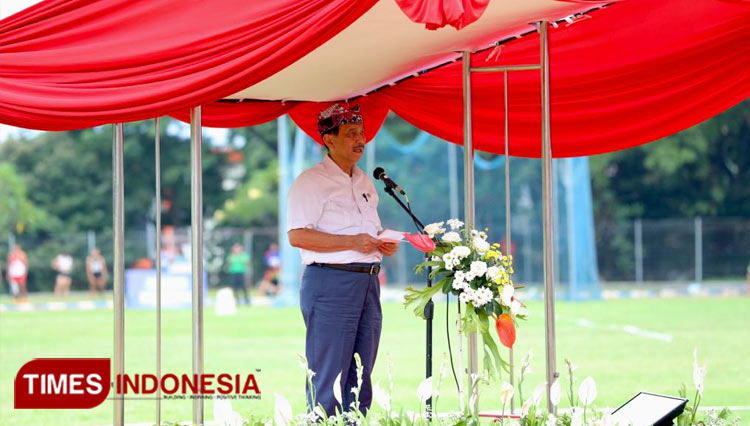 Luhut Binsar Pandjaitan Buka Kejurda Atletik Jatim di Banyuwangi